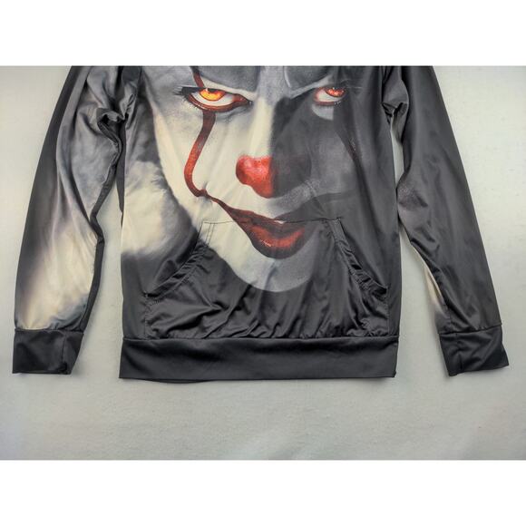 Devin Du 100% Polyester Hoodie Sweatshirt SZ XL Pennywise IT Stephen King Horror - Picture 6 of 12